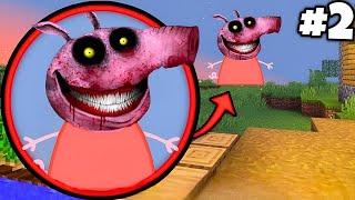 i Found Real Scary PEPPA PIG 😱 in Minecraft   Part2 [upl. by Lianne95]