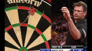 Simon Whitlock vs James Wade  Semi Finals  2010 Premier League  Part 66 [upl. by Ayahsal]