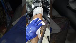 A letter tattoo design 😍tattooideas love trending shortyoutube tattooartist viralvideo short [upl. by Vanhomrigh]