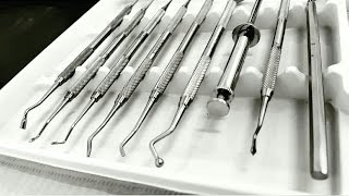 Instruments used for amalgam restoration [upl. by Mazman831]