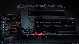 DARK Gaming Theme Cyberstorm 27 for Windows 10 8 amp 7 [upl. by Khano]