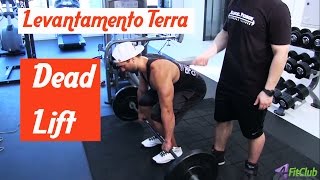 Levantamento Terra  Como Fazer Corretamente  Dead Lift [upl. by Ciapas]