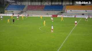 FC Vaduz gewinnt 21 gegen Lugano [upl. by Gignac487]