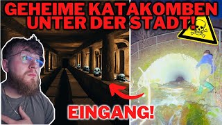 LOSTPLACE  BUNKER in den VERBOTENEN ⛔ KATAKOMBEN ☠️ unter der STADT gefunden 😱 [upl. by Oulman]