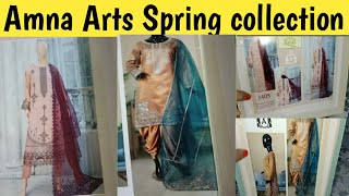 Amna Arts Spring CollectionSpring CollectionNew Dress DesgingRbeauty crazeampvlog [upl. by Weston]