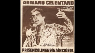 Adriano Celentano – Prisencólinensináinciúsol 1972 [upl. by Sheppard]