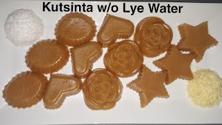 Kutsinta Recipe without Lye Water Easy and Delicious  Pang Negosyo Recipe [upl. by Ecurb938]