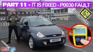 Part 11  Lambda Sensor Fix  P0030  2007 Ford SportKa  HD [upl. by Catie]