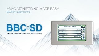 BBCSD  BACnet Building Controller Small Display [upl. by Anse]