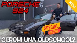 Porsche 924 una oldschool alla portata di tutti porsche [upl. by Aehc]