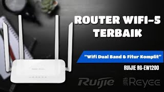 ROUTER WIFI 5 TERBAIK 2023  Pengujian Wifi Jarak Jauh Router Ruijie RG EW1200 [upl. by Anorahs]