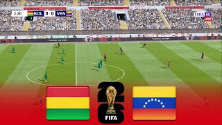 LIVE 🔴 BOLIVIA vs VENEZUELA  FIFA World Cup 2026 Qualification  eFootball Gameplay [upl. by Lemrej972]