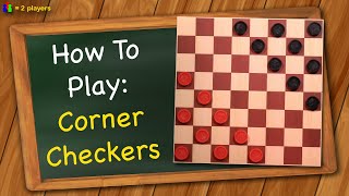 How to play Corner Checkers [upl. by Bancroft799]