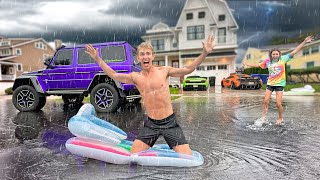 We Survived a MAJOR STORM My Lamborghini Flooded [upl. by Kania]