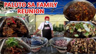 CATERING SERVICE SA PRIVATE RESORT SA PULILAN BULACAN  8 PILIPINO DISHES  FAMILY REUNION [upl. by Lenette]