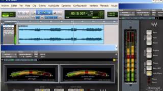 Analizador VST RTAS  Waves Dorrough ©  Curso Técnico de Produccion Musical [upl. by Kaspar443]