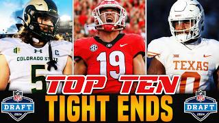 Top TEs in the 2024 NFL Draft  Tight End Rankings [upl. by Yelnet]