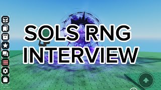 SOLS RNG INTERVIEW WITH FANS AND SHOWING OFF AURAS [upl. by Pasahow634]