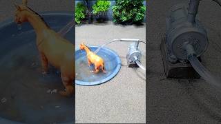 Diy how to make horse water bathed  Mini motor water pump mini tractor project  293 [upl. by Siubhan]