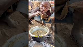 Food is scarce in Uganda so animals boil and eat bird droppings 😱 shortvideo amazingfacts [upl. by Alcine295]