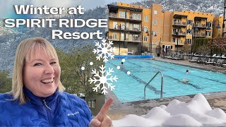 Experience the Magic of Winter at Spirit Ridge Resort in Osoyoos BC [upl. by Mahmud]