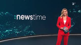 ProSieben newstime Intro aus neuem Studio 2024 [upl. by Eylloh]