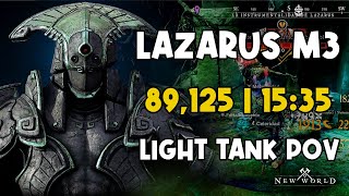 New World LIGHT TANK POV S4 Lazarus Ice M3 89125 Score 1535  Maramma [upl. by Jeramie]