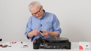 Phono Cartridge Setup  Turntable with detachable headshell [upl. by Legnaros]