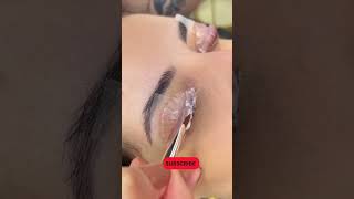 Lash lift tutorial beautiful beauty lashes lashlift shorts lashliftingpol [upl. by Agata]