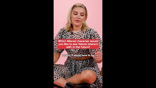 Florence Pugh wants to meet Tom Holland [upl. by Theresita379]