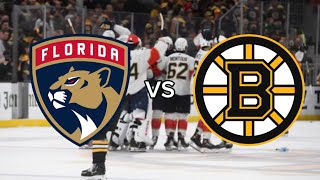 Florida Panthers 4 VS Boston Bruins 18 101424 [upl. by Ayouqes466]