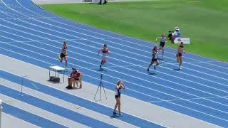 Ht4 100m U15 Girls QLD All Schools Championships QSAC 2 November 2024 [upl. by Emelita]