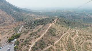 Mycenae Greece Excavation site Greek settlement of the 12th century BC e with the ruins of the [upl. by Karlie714]