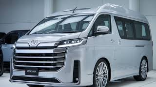 Fantastic looking 2025 Toyota Hiace GL Grandia VVIP Van The Pinnacle of Luxury and Comfort [upl. by Akinnor]