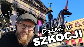 Nie śpię bo zwiedzam Szkocję GLASGOW  PERTH w 1 DZIEŃ  VLOG cz1 [upl. by Emmaline]