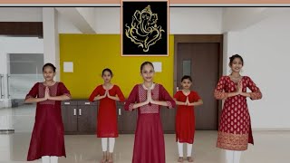 Bappa amp Sadda dil vi tu  Ganpati Dance  Dance beat on floor [upl. by Sukcirdor871]