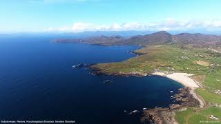 Flying over Ireland Beara Peninsula West Cork [upl. by Ynaitirb]