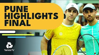 Tallon Griekspoor vs Benjamin Bonzi for the Title  Pune 2023 Final Highlights [upl. by Arval]