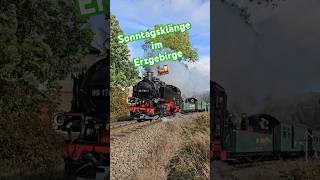 Sonntagsklänge im Erzgebirge 99 17857 in Oberwiesenthal Dampflok trainspotting erzgebirge steam [upl. by Danzig]