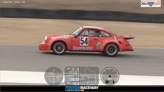 2015 Porsche Rennsport Reunion V  RACE Group 5  CAR 54 Jürgen Barth [upl. by Letnoj]