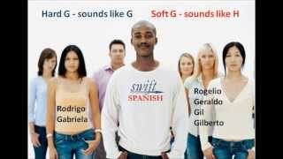 Spanish Pronunciation 13  C Q and G [upl. by Hey]