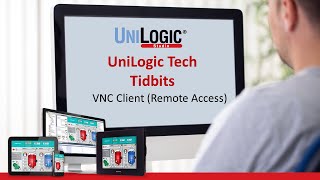 UniLogic Tech Tidbits VNC Client Remote Access [upl. by Ardyce]