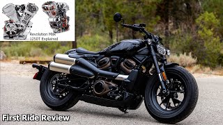 2021 HarleyDavidson Sportster S RH1250S First Ride amp Review│All The Details Explained [upl. by Eirised]