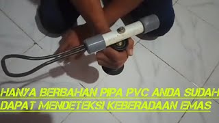 TEST DETEKSI EMAS DENGAN IONICA BERBAHAN PIPA PVC [upl. by Atikram]