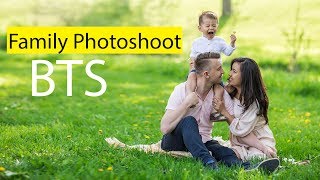 Family Photoshoot Behind The Scenes  Tips and Tricks [upl. by Elisabetta]