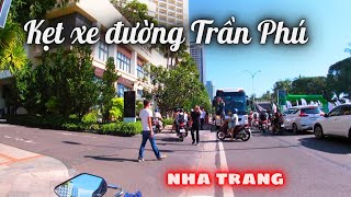 Kẹt xe đường Trần Phú  12 đường dành cho cuộc đua marathon [upl. by Tena]