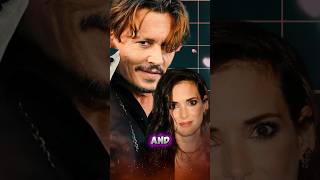 Johnny Depp and Winona Ryder notable events shorts [upl. by Kcirdnekel]