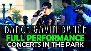 Dance Gavin Dance  FULL SET LIVE Concerts In The Park Sacramento [upl. by Aihsekyw204]