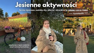 Jesienne aktywności🍂🧦  farma dyniowa piknik ozdoby diy i zbieranie grzybów🍄‍🟫 [upl. by Aviva]