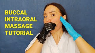 BUCCAL MASSAGE for Sagging Jowls Flabby CHEEKS and nasolabial folds [upl. by Llenrac]